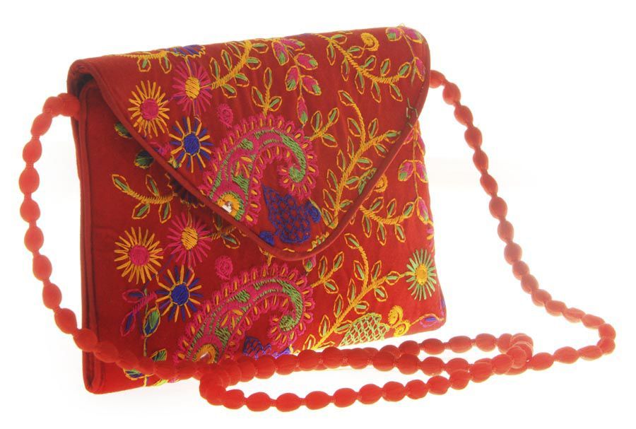 Aliado Red Fabric Sling Bag Buy Aliado Red Fabric Sling Bag Online at