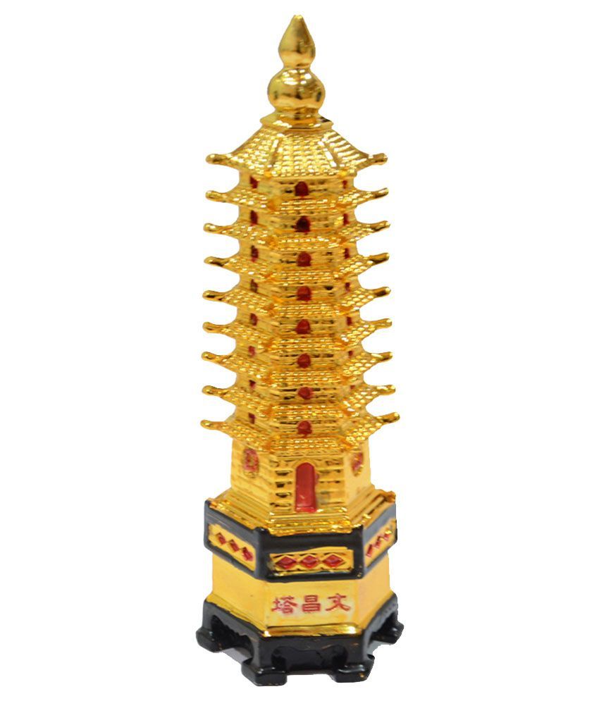     			Queen Collection Resin Feng Shui Education Tower