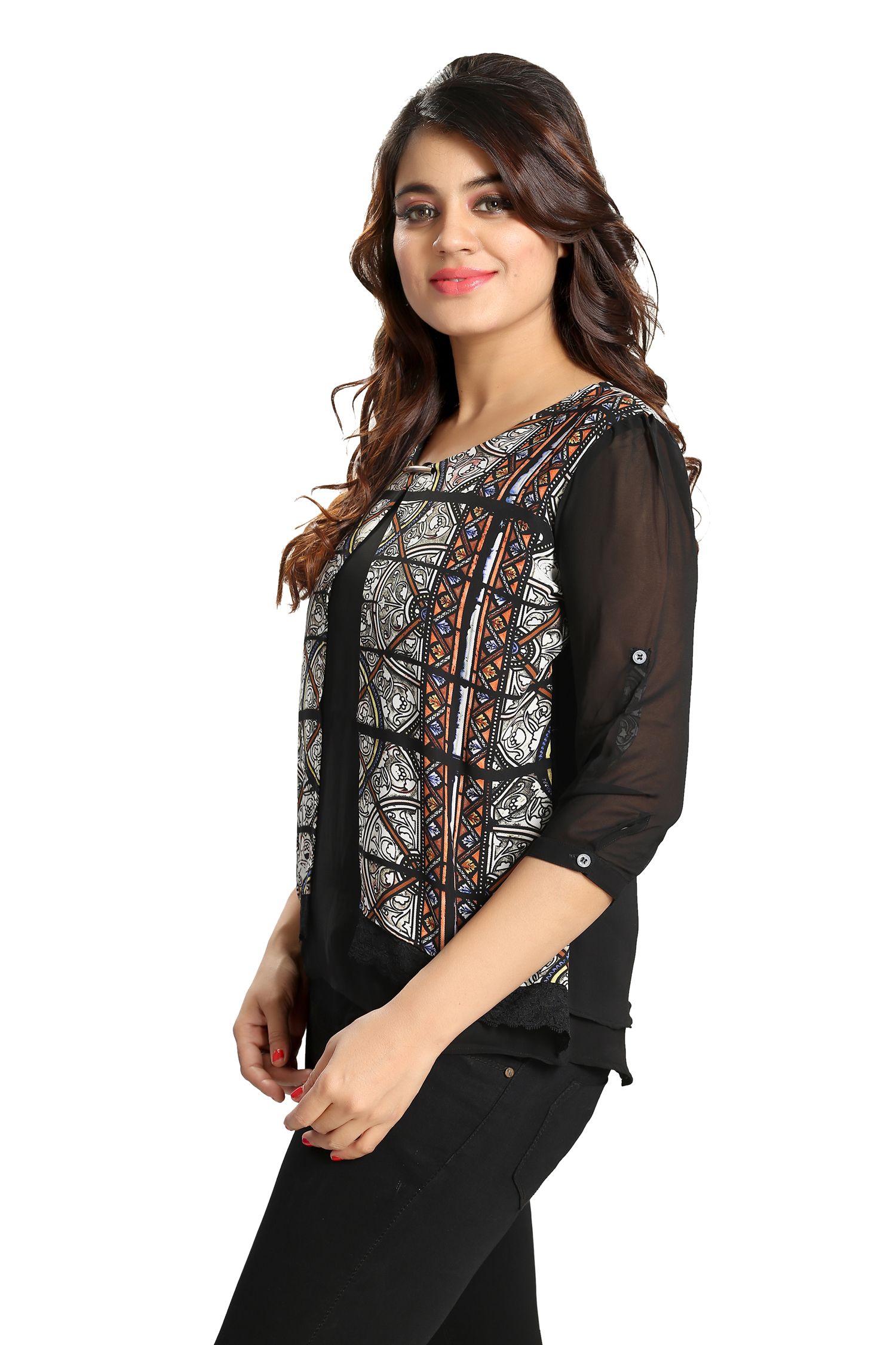 ASHION Modal Regular Tops - Black - Buy ASHION Modal Regular Tops ...