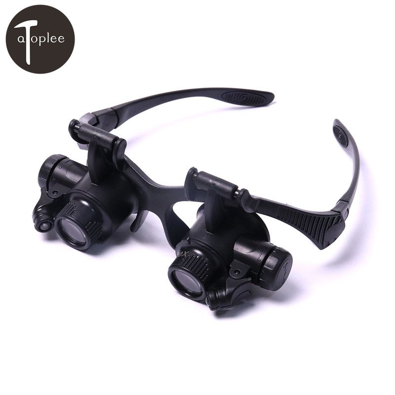 Hot 20X Magnifier watch repair tool witll 2 Led light Pack of 1 Buy Hot 20X Magnifier watch