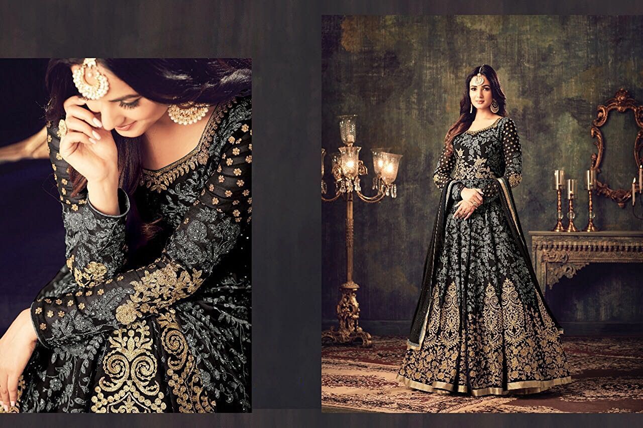 suits made from georgette sarees