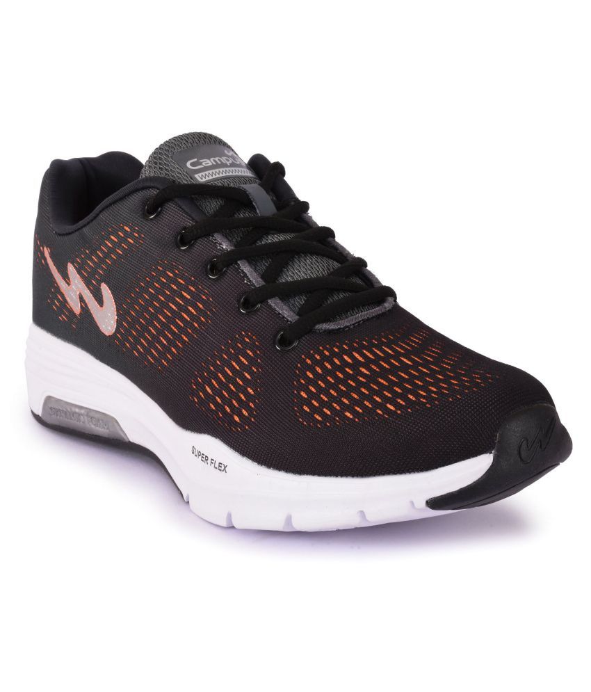 Campus QUANTUM Black Running Shoes Buy Campus QUANTUM Black Running