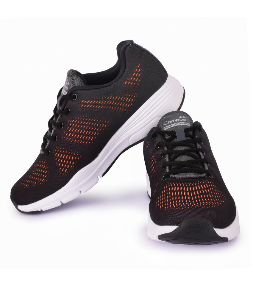 Campus QUANTUM Black Running Shoes Buy Campus QUANTUM Black Running