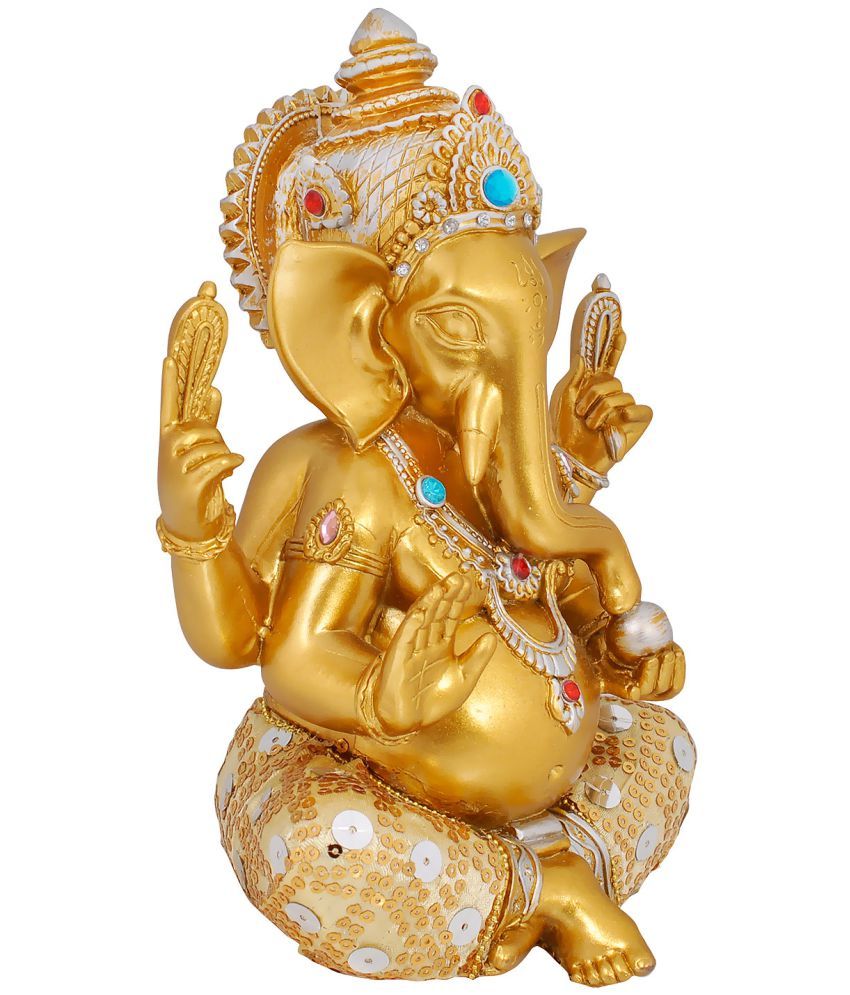 ganesha resin statue