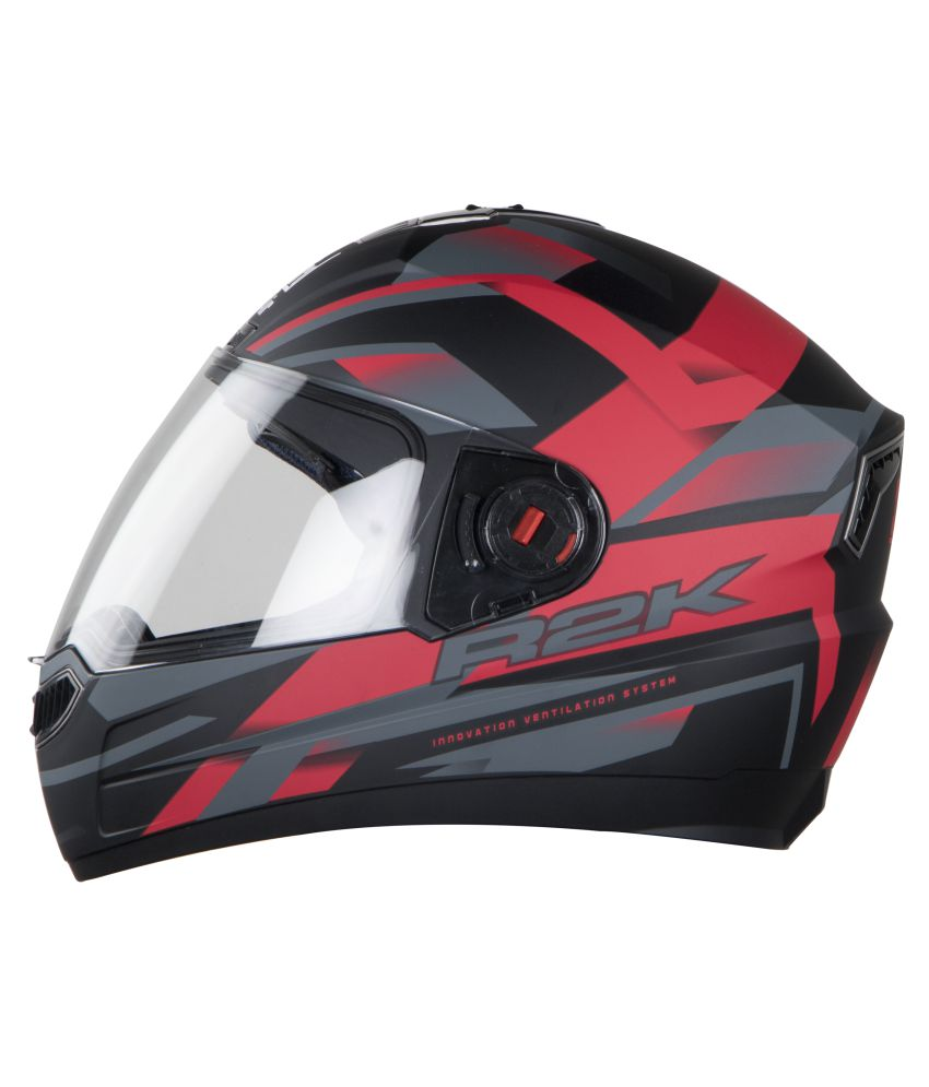 Steelbird Air SBA 1 R2K - Full Face Helmet Black L: Buy Steelbird Air ...