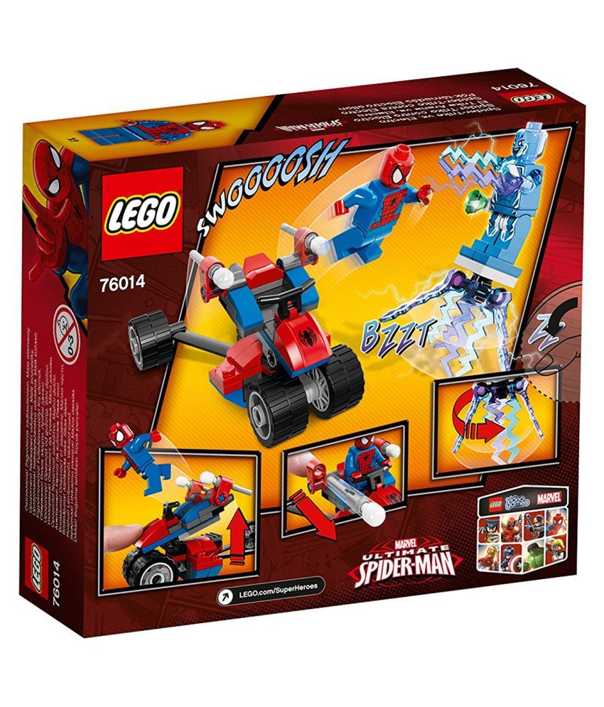 lego marvel superheroes spider trike