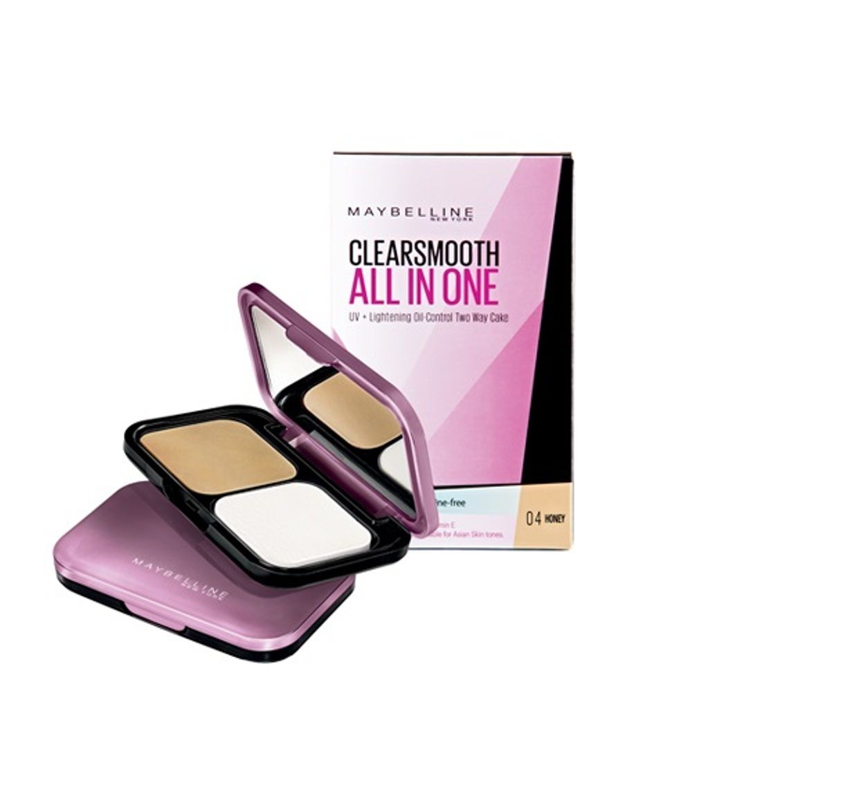 ... Maybelline ClearSmooth All In One Pressed Powder 04 Honey 04 Honey SPF 32 9 gm