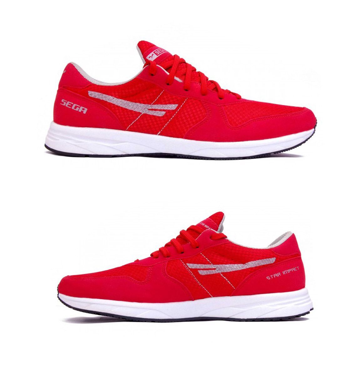 SEGA Red Running Shoes