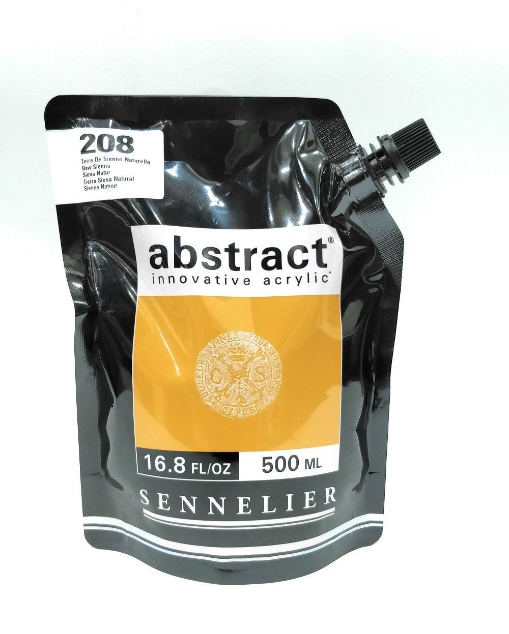 Sennelier Abstract Innovative Acrylic Artist Paint Pouch 500ml Raw Sienna Made In France Buy Online At Best Price In India Snapdeal