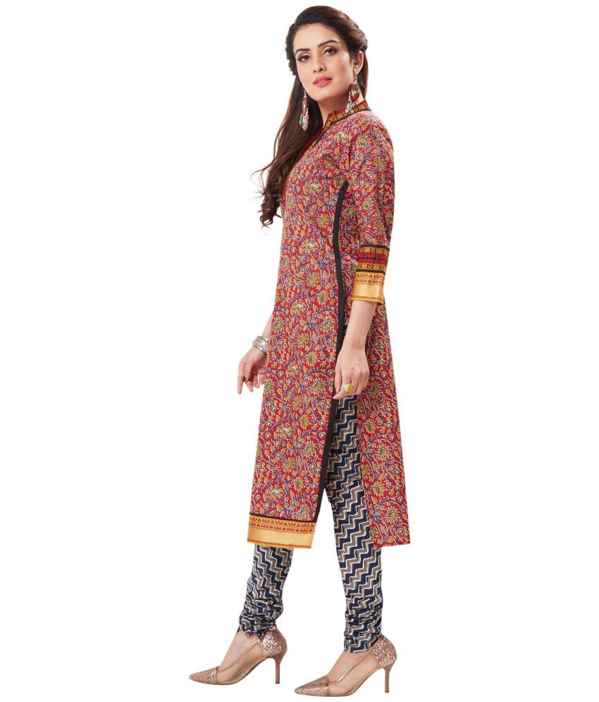 JAIPUR FABRICS Brown and Beige Gadwal Dress Material Buy JAIPUR FABRICS Brown and Beige Gadwal