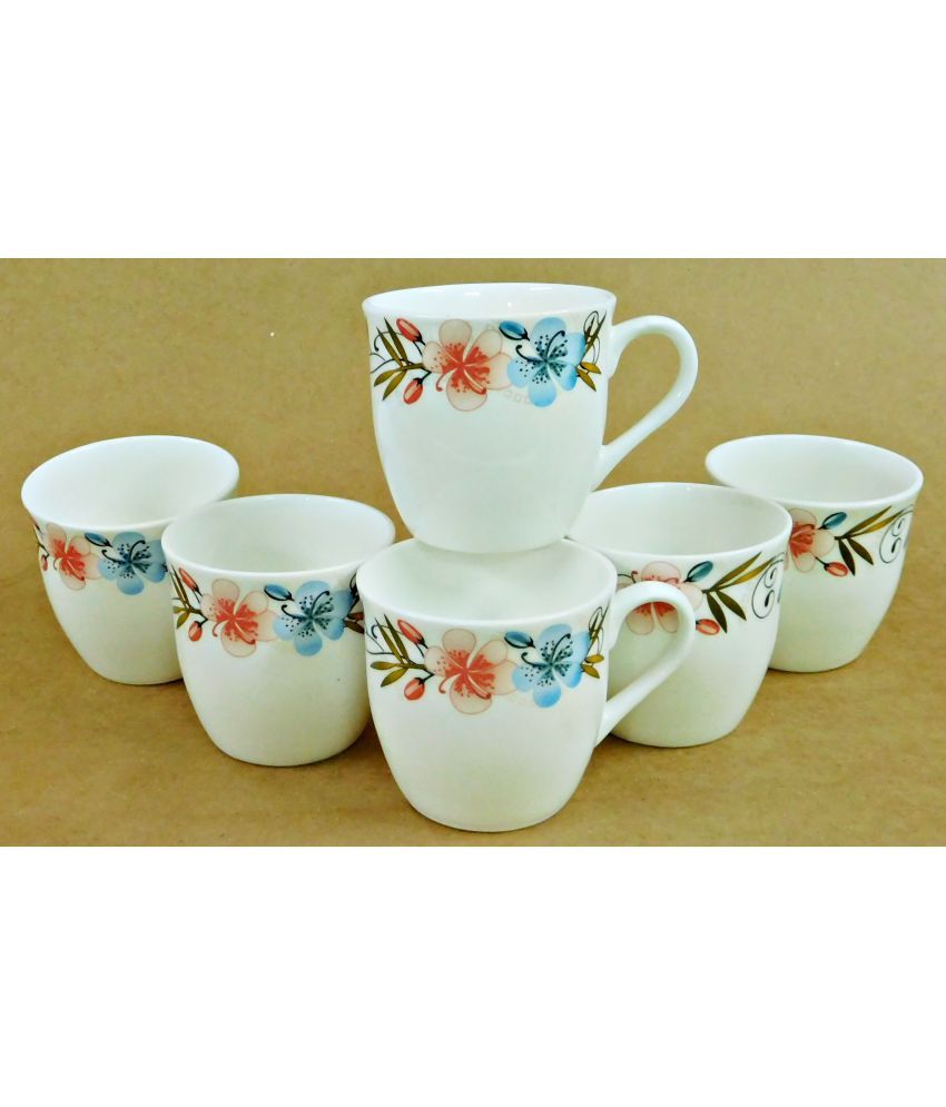 Reddish Bone China Tea Cup 6 Pcs Buy Online at Best Price in India