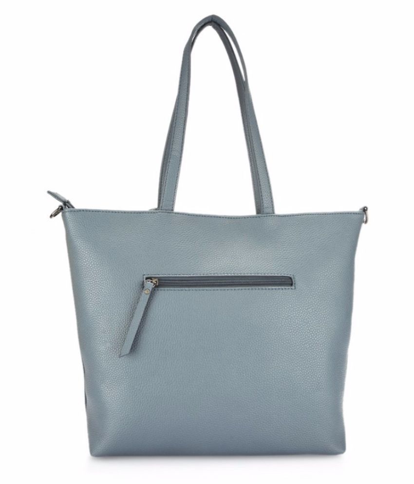 Caprese Gray Faux Leather Shoulder Bag - Buy Caprese Gray Faux Leather ...