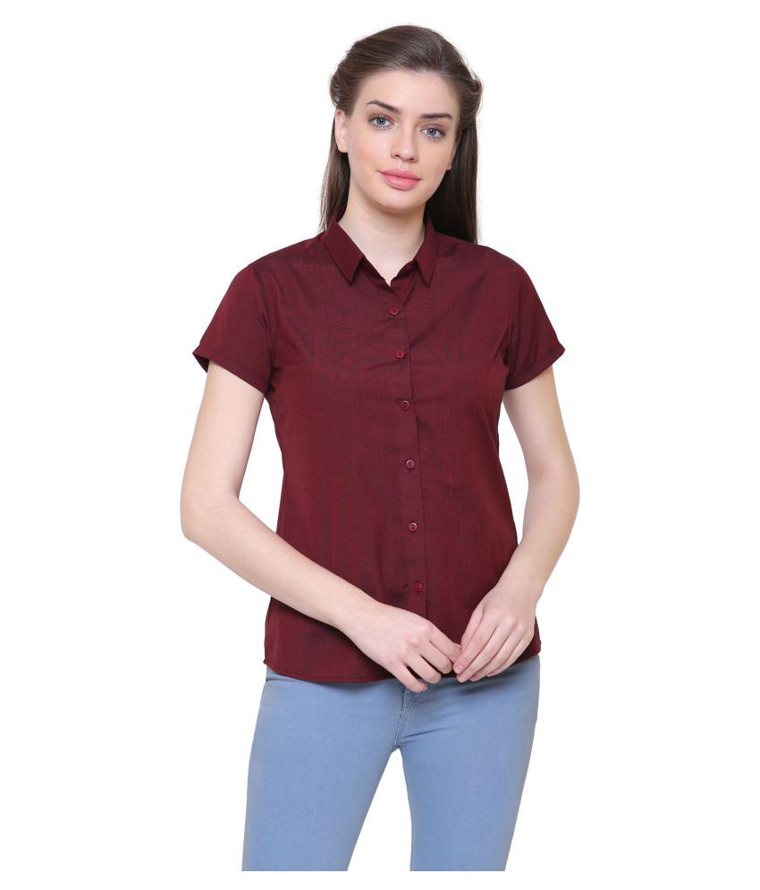 classy cotton blend shirt