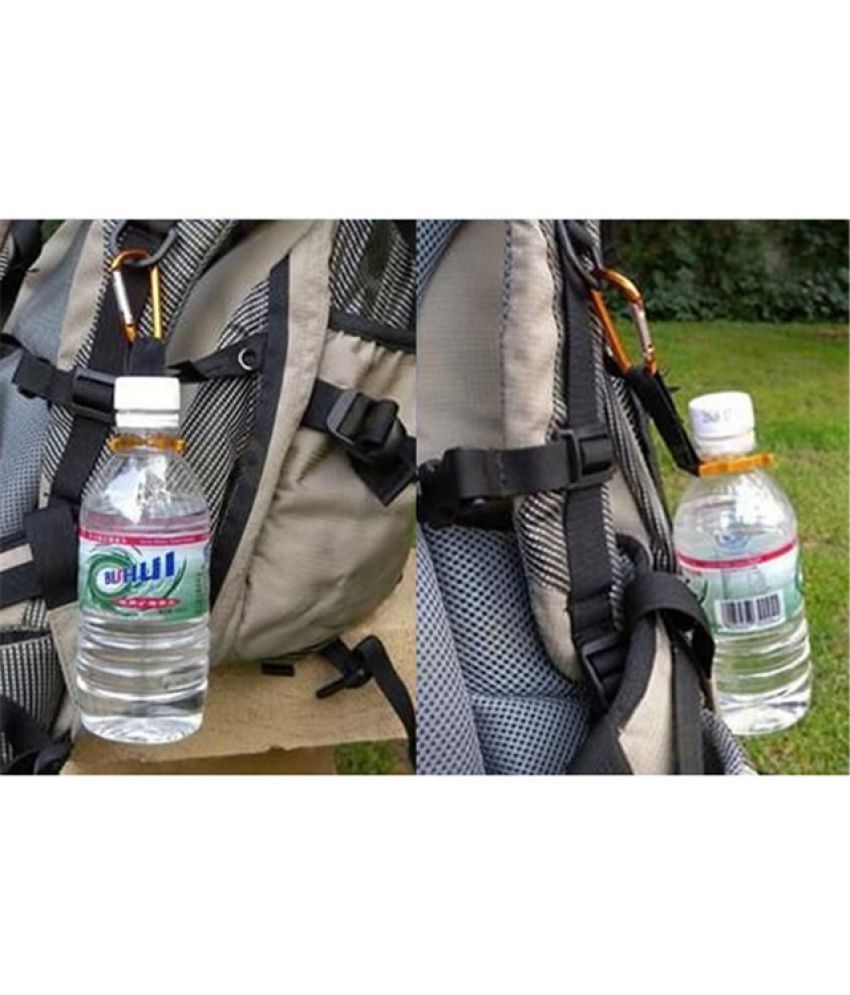 CadetBlue Orange Waterbottle Holding Clip/Hook for Camping/Hiking - Buy ...