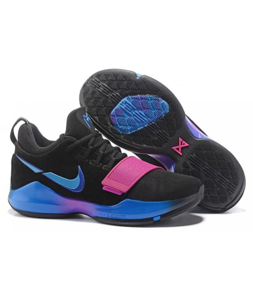 paul george shoes black