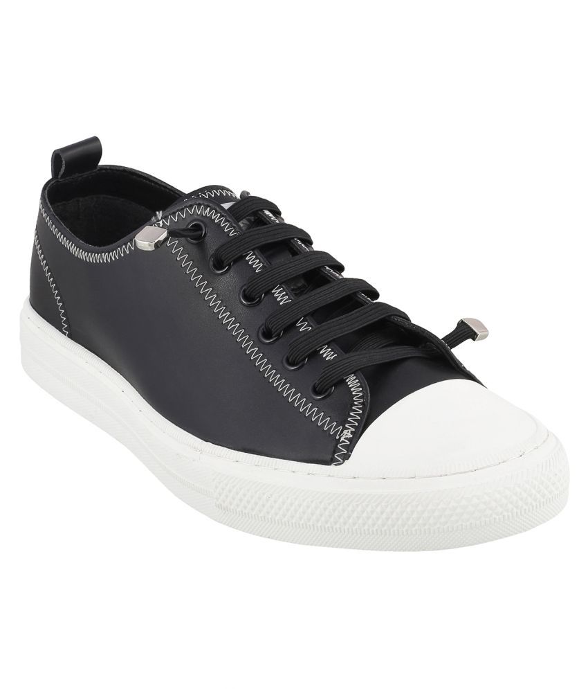 J FONTINI MOCHI Men BLACK Synthetic Sneakers BLACK Casual Shoes - Buy J ...
