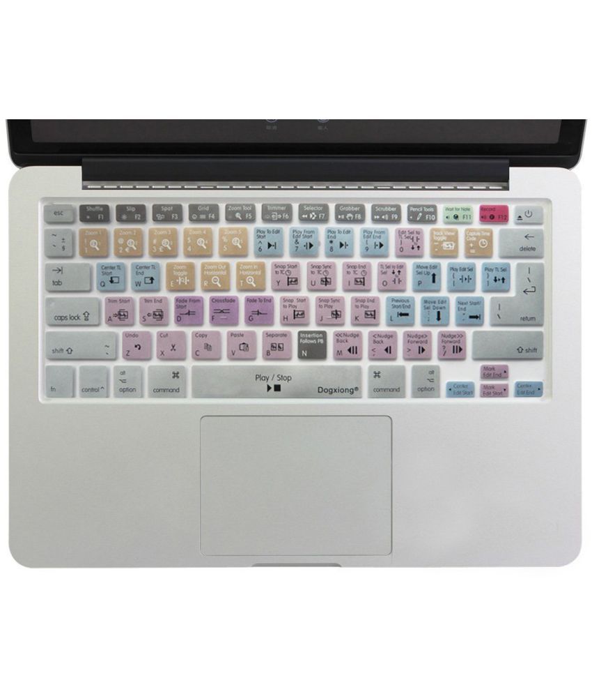 Dogxiong Avid Pro Tools Shortcut Silicone Keyboard Cover Skin for MacBook...