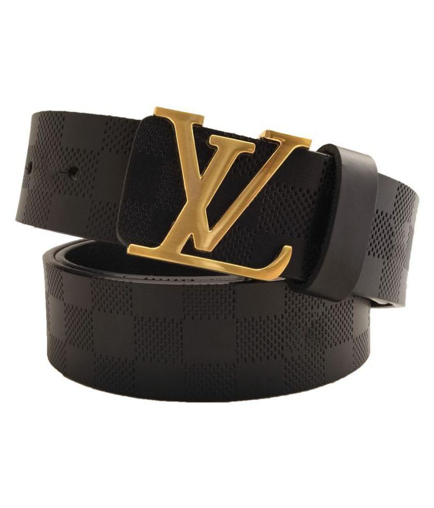 LV Belt Tan Leather Casual Belts: Buy Online at Low Price in India - Snapdeal