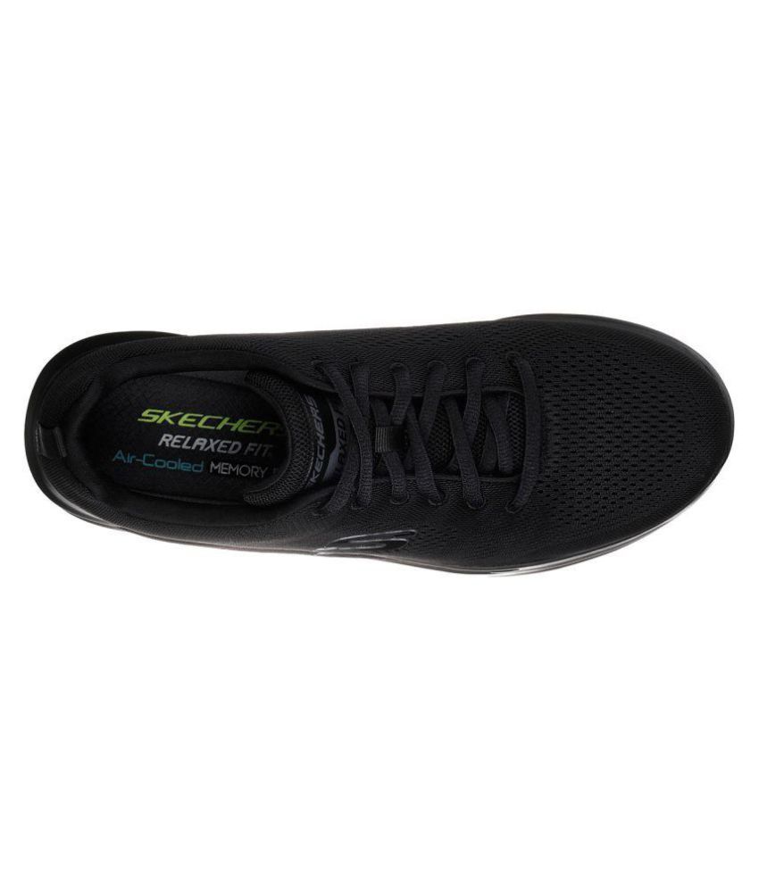 SKECHERS PERFORMANCE Quantum Flex Black Running Shoes - Buy SKECHERS ...