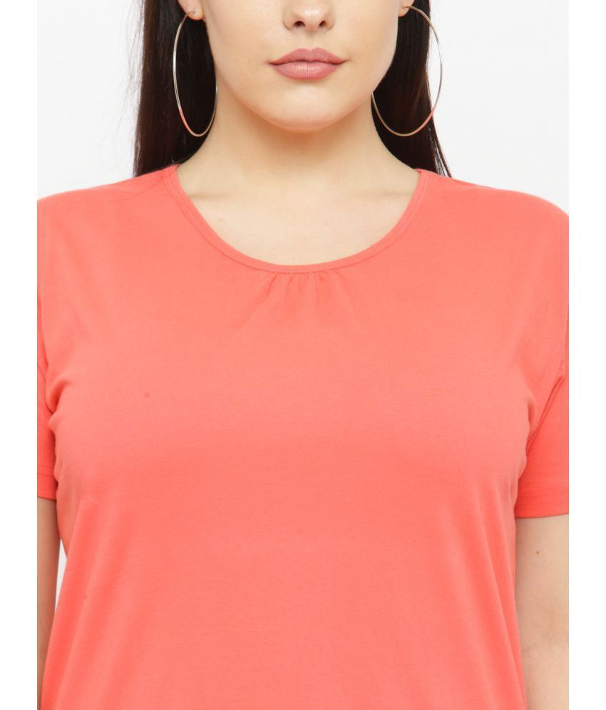 ladies orange t shirts