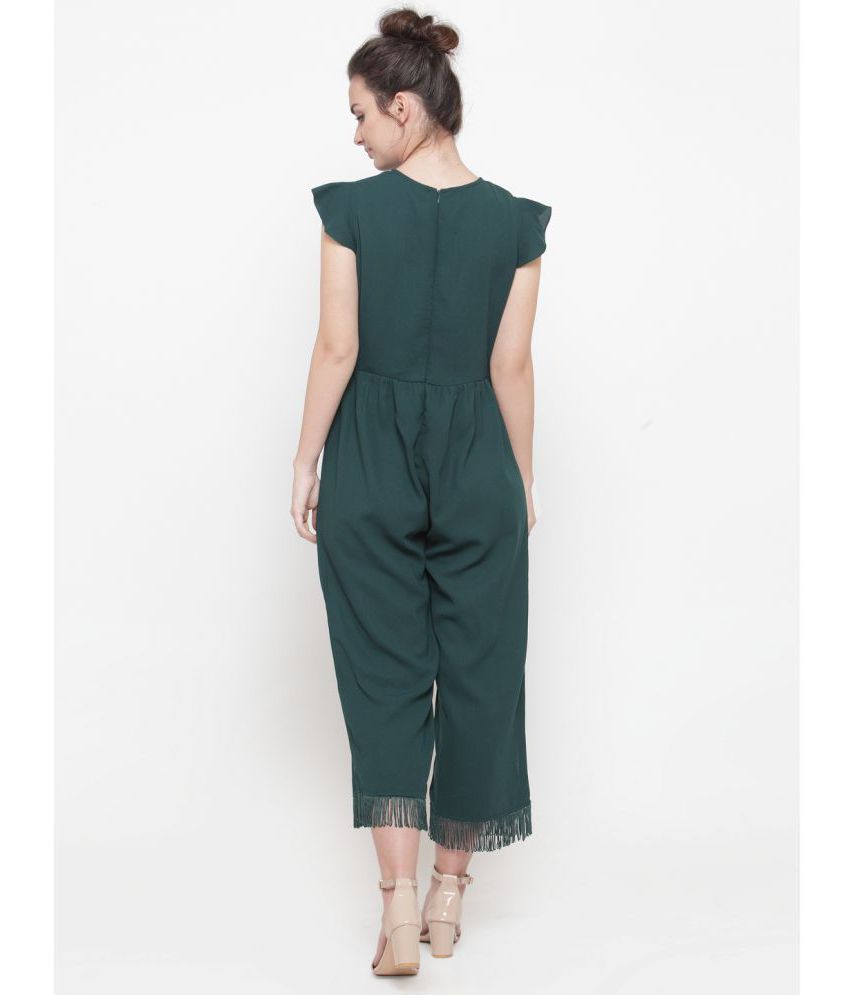 plusS Polyester Green Jumpsuits - Buy plusS Polyester Green Jumpsuits ...