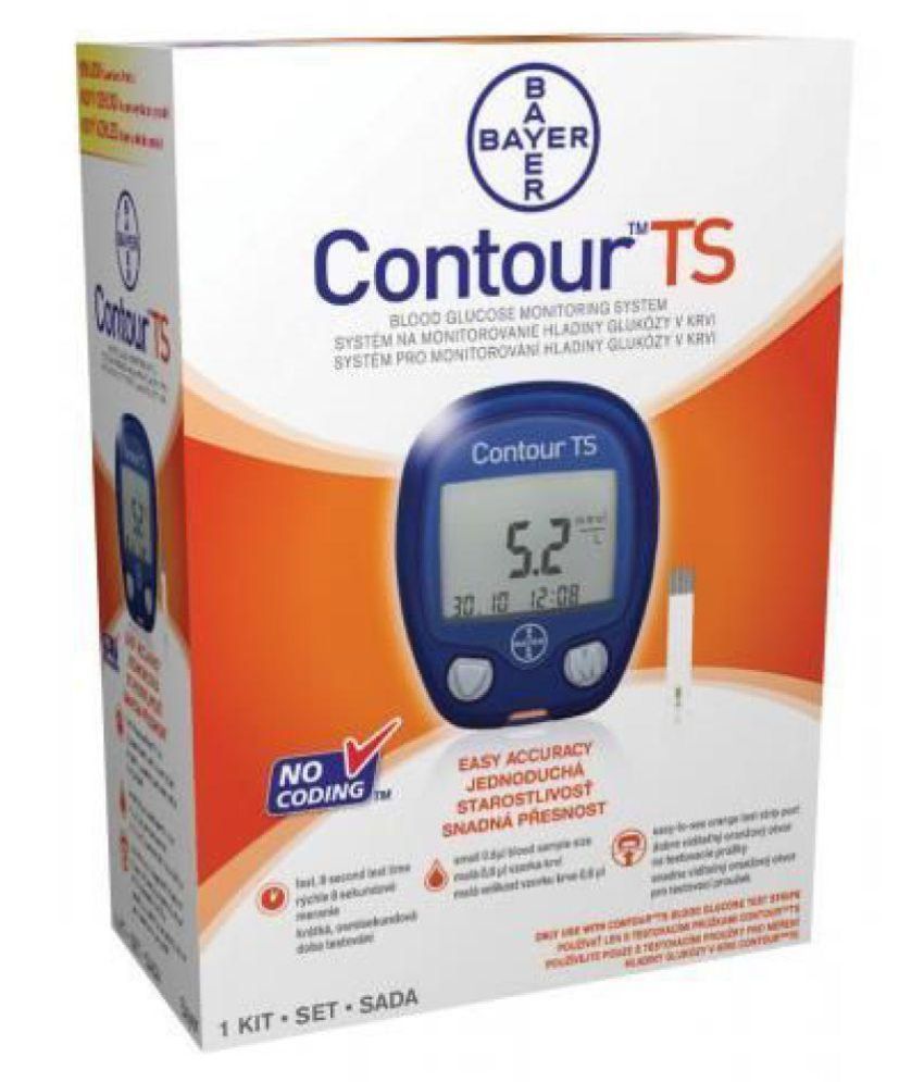Bayer contour TS Blood with 25 Sugar Test Strips ExpiryJune