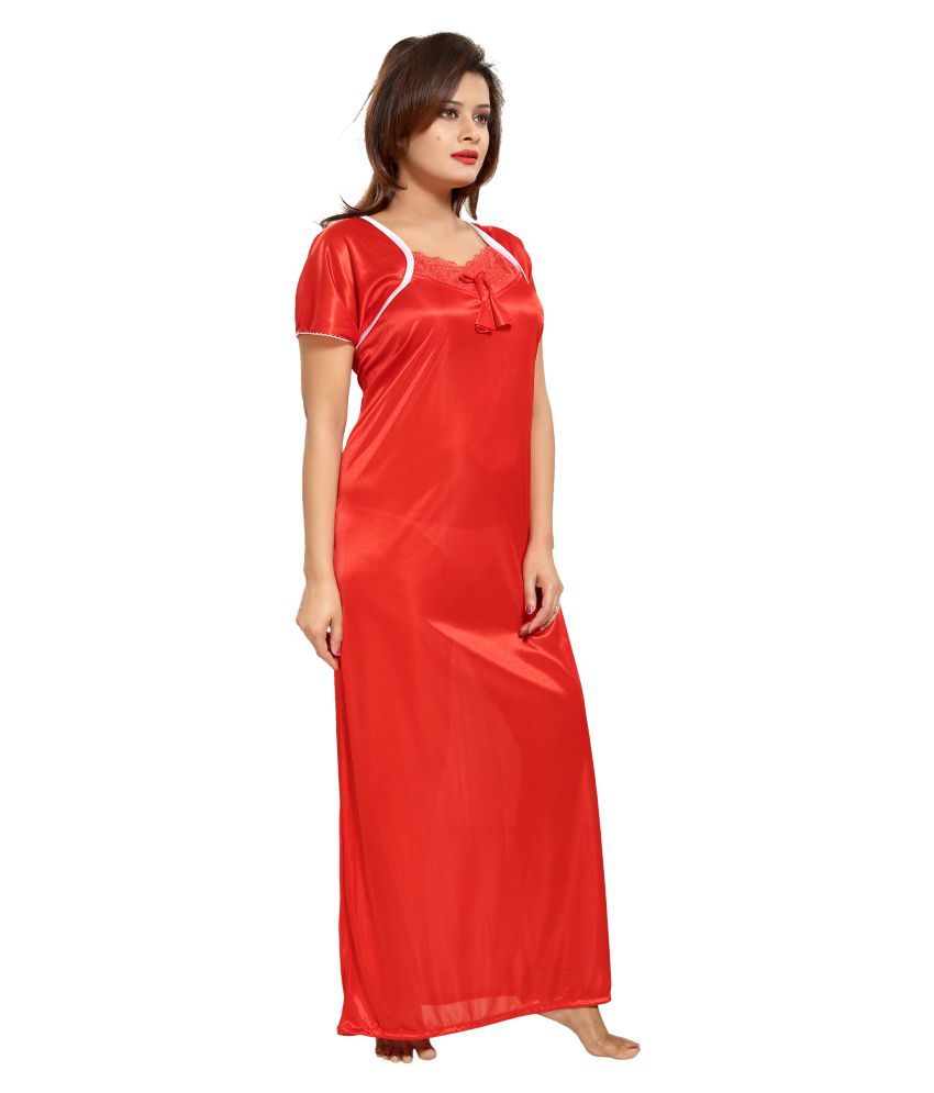 netted night gown
