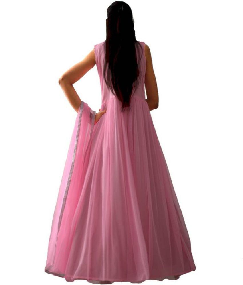 pink ball gown cheap