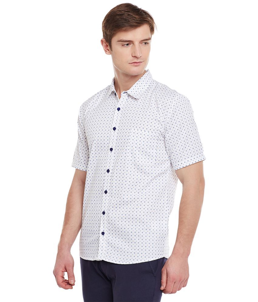 Oxolloxo White Regular Fit Shirt - Buy Oxolloxo White Regular Fit Shirt ...