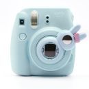 Cute Bunny Selfie And Close Up Lens Shot Mirror For Fujifilm Instax Mini 8 Mini 9 Polaroid PIC-300 Hellokitty Instant Camera (Blue