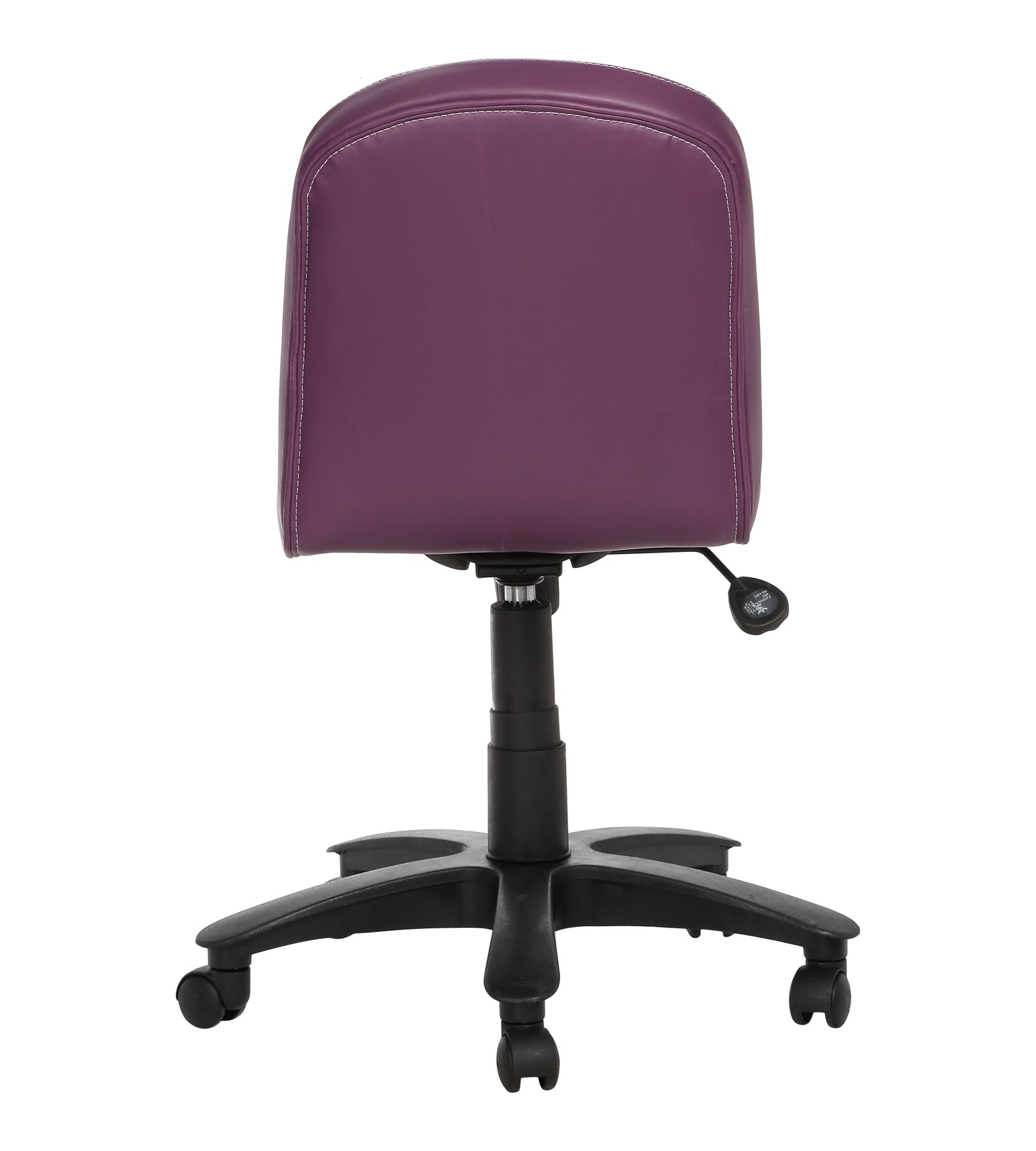 LOW BACK OFFICE CHAIR PURPLE AND BLACK - Buy LOW BACK OFFICE CHAIR