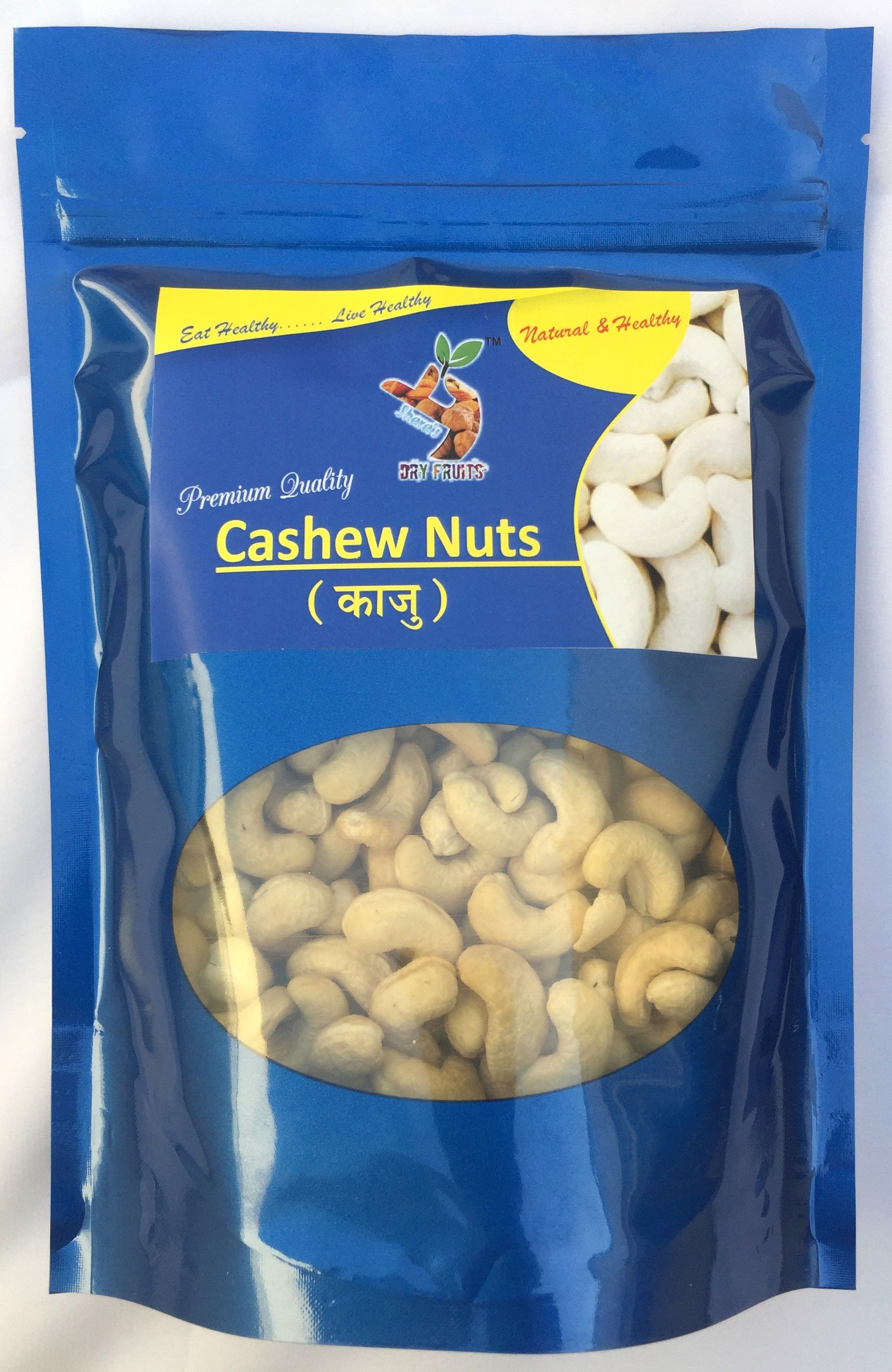 Shara's Dry Fruits Cashew nut (Kaju) 1 kg: Buy Shara's Dry Fruits ...