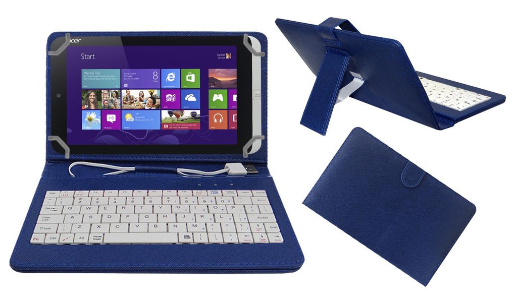 Acm Usb Keyboard Case for Acer Iconia W3-810 Tablet Cover ...