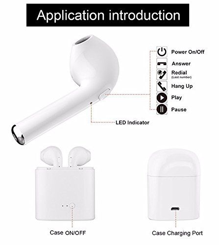 Rewy i7 TWS Wireless Music Earphone 