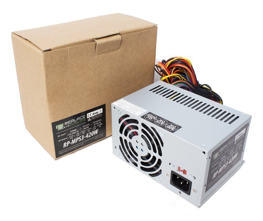 420W 420 Watt ATX Power Supply Replacement for HP Bestec