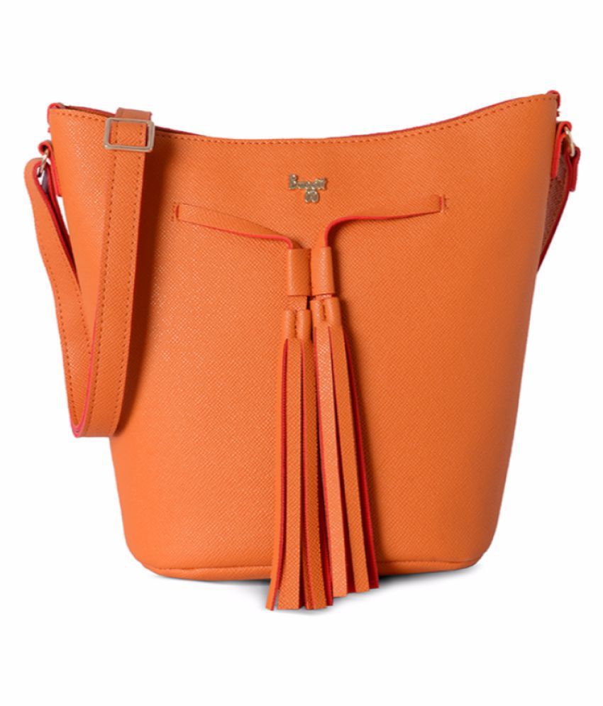 baggit orange bag