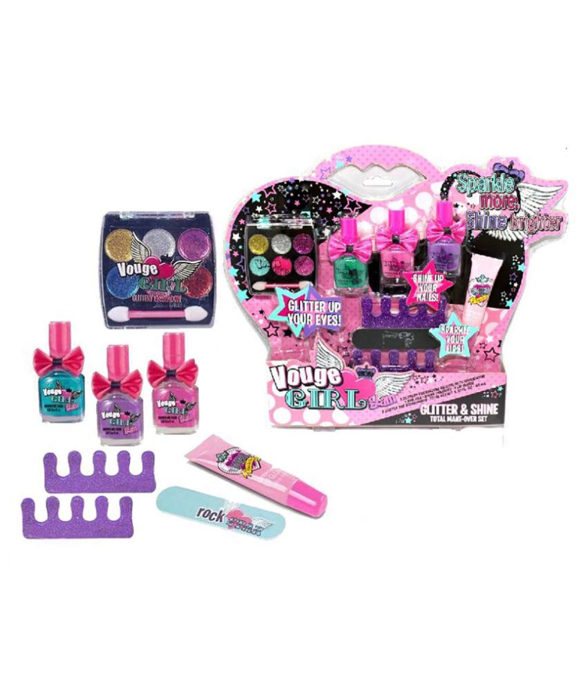 Children Cosmetic Kit Lip, Eyes And Nails Childish Cosmetics Makeup Set ...