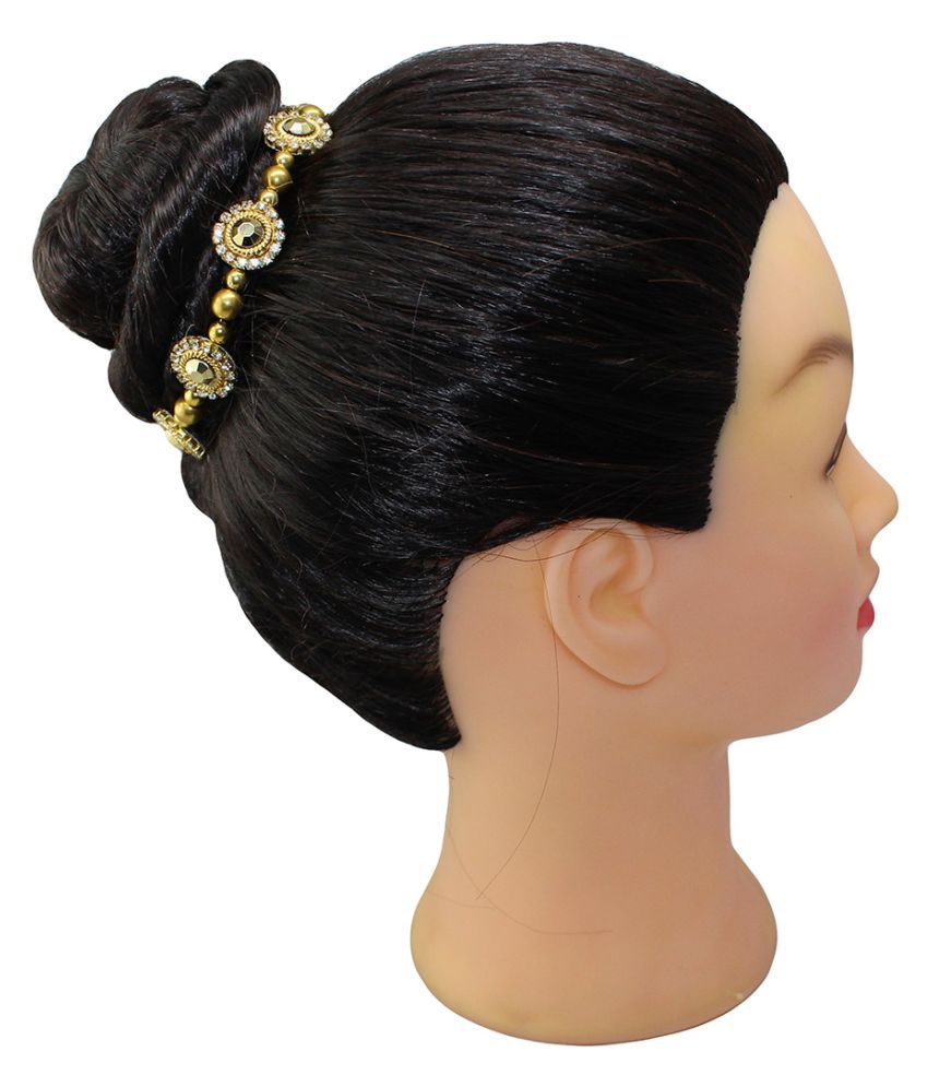 ear lobe & accessories gold party hair grips