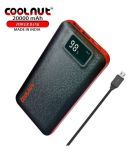 Coolnut CMPBAND-54 20000 -mAh Li-Ion Power Bank Black
