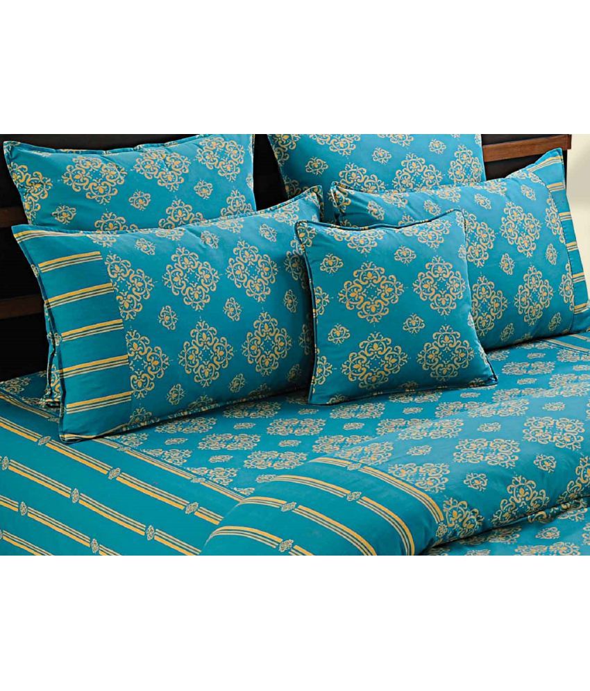 Swayam Cotton Double Bedsheet with 2 Pillow Covers Buy Swayam Cotton