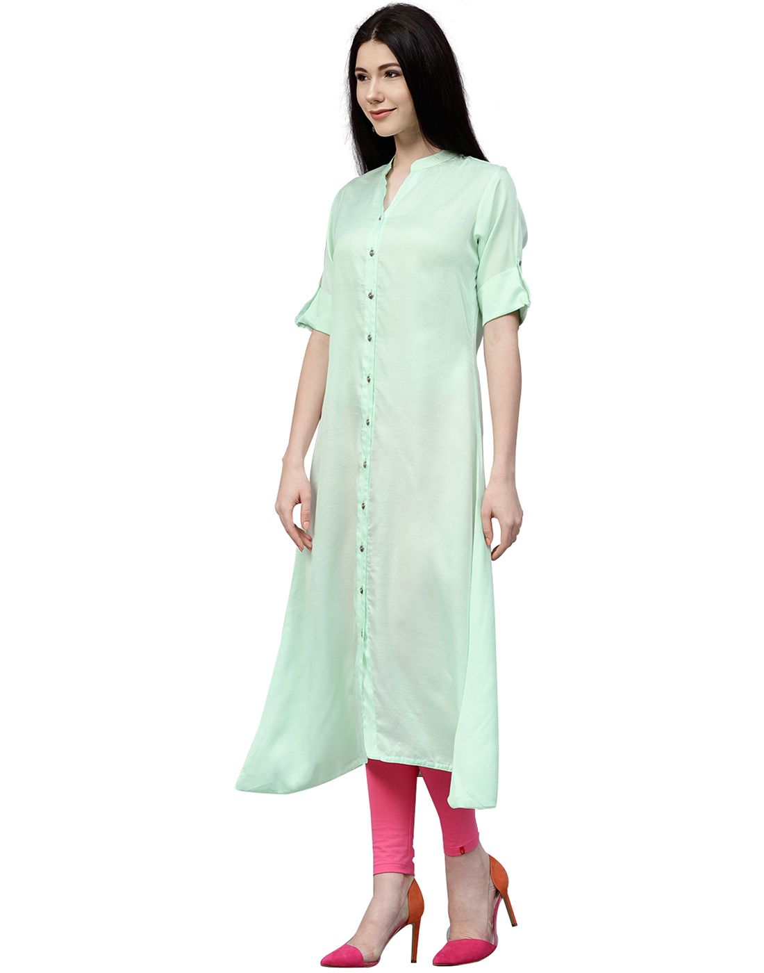 sap green kurti