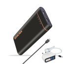 Coolnut NA 20000 -mAh Li-Ion Power Bank Black