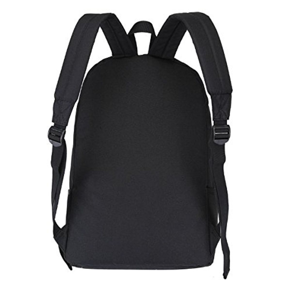 LeeRooy BLACK Plain Strip Backpack - Buy LeeRooy BLACK Plain Strip ...