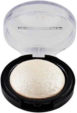 eyeshadow with highlighter