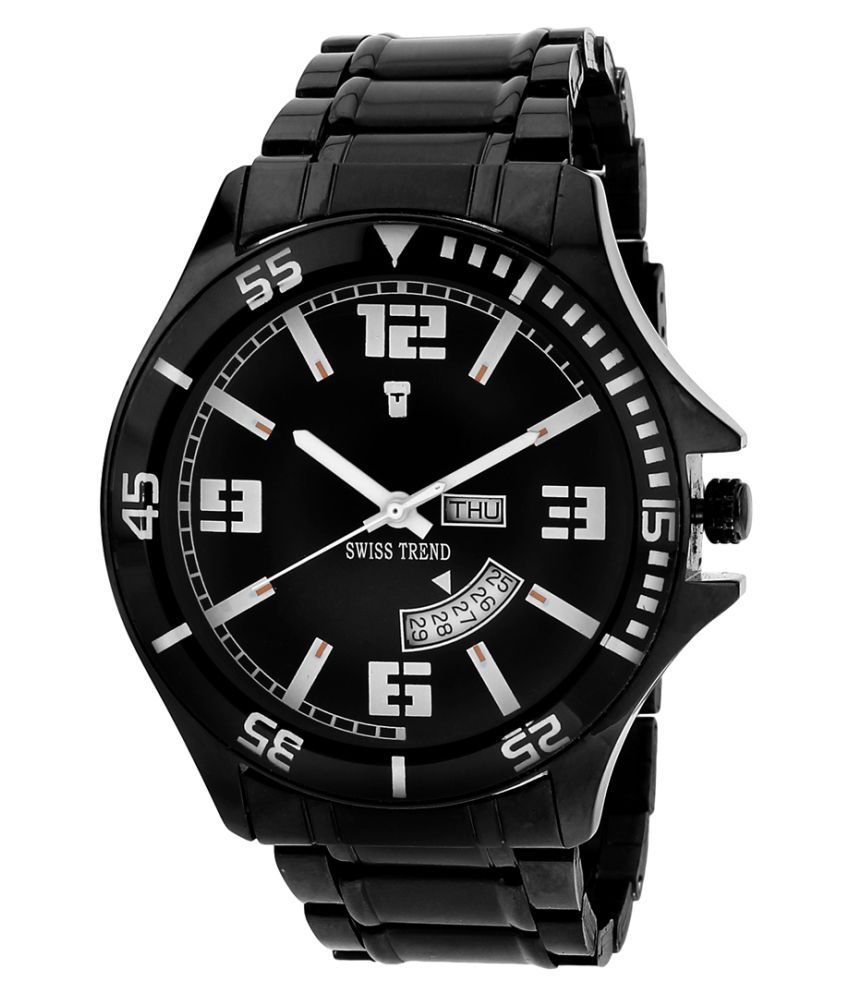 swiss analog digital watch