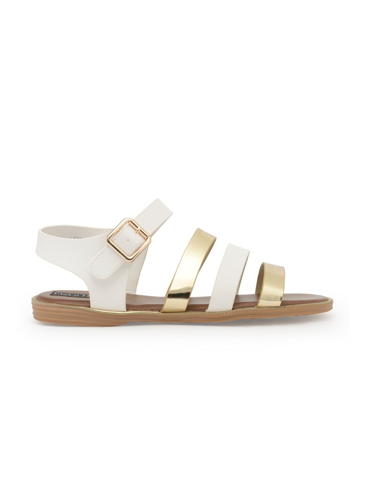 white platform flats