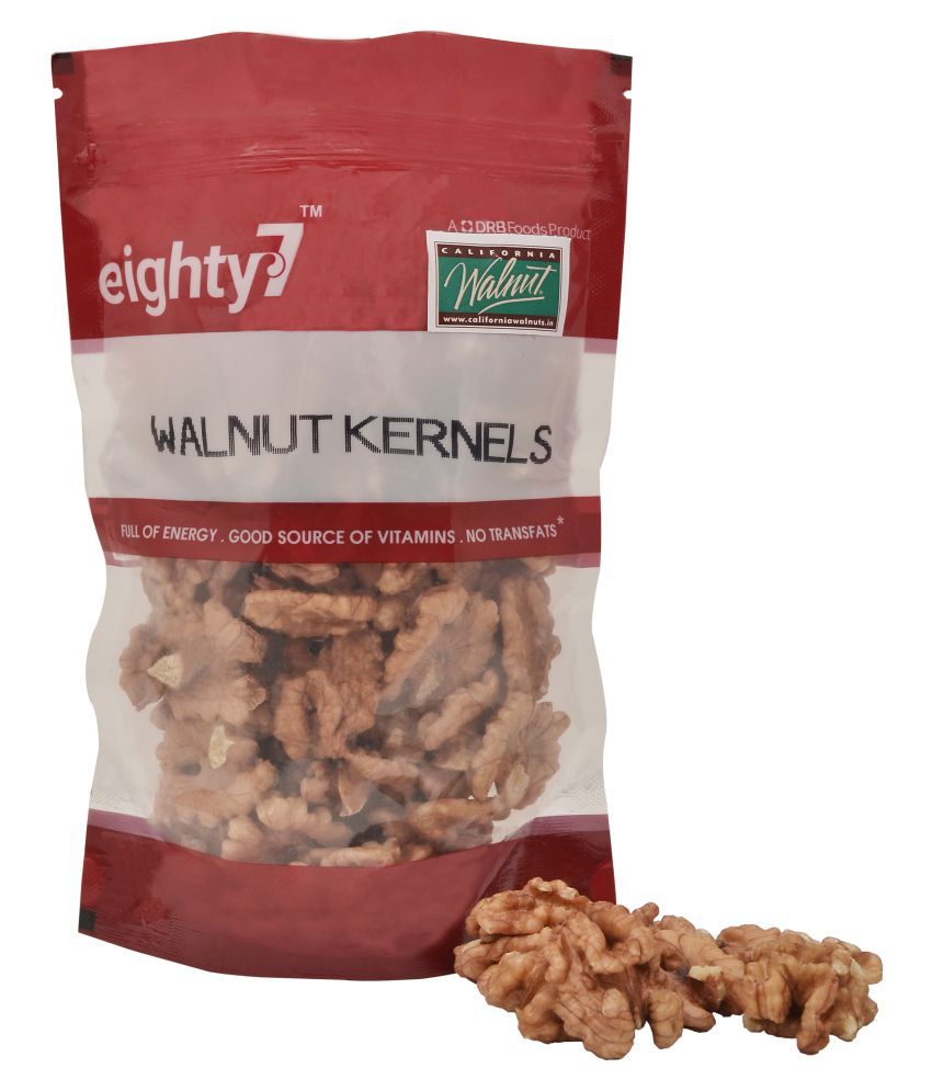 Eighty7 Regular Walnuts (Akhrot) and Cashews Combo, 430 gm Pack of 2
