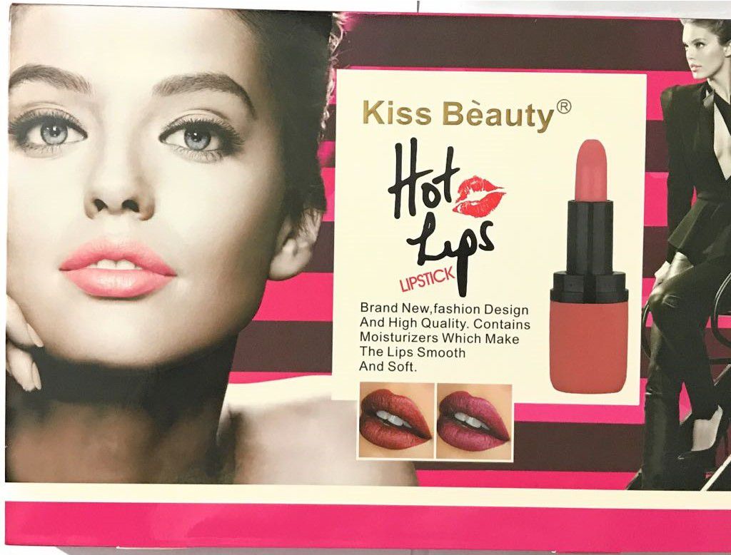Kiss Beauty Hot Lip Lipstick 2870 Multicolour Set Of 12 3 5 Gm Buy