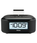 iHome iPL23 Stereo FM Clock Radio with Lightning Dock Charge/Play for iPhone 5/5S 6/6Plus 6S/6SPlus 7/7Plus