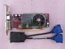 Dell FM351 ATI Radeon HD 2400 XT 256MB DDR3 64Bit PCIe x16 Video Card + Splitter